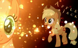 Size: 2560x1600 | Tagged: applejack, artist:dovahbruh, derpibooru import, safe, solo, vector, wallpaper