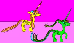 Size: 1894x1110 | Tagged: safe, artist:killerbug2357, derpibooru import, oc, oc:katherine, oc:persephone, unofficial characters only, alicorn, pony, 1000 hours in ms paint, alicorn oc, ms paint