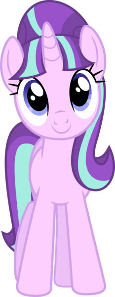 Size: 3891x10001 | Tagged: safe, artist:geometrymathalgebra, derpibooru import, starlight glimmer, pony, unicorn, the cutie re-mark, absurd resolution, breaking the fourth wall, c:, cute, female, glimmerbetes, head tilt, looking at you, mare, simple background, smiling, solo, transparent background, vector, when she smiles