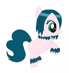 Size: 288x304 | Tagged: artist:misse-the-cat, derpibooru import, hybrid, interspecies offspring, magical lesbian spawn, oc, oc:fluffle puff, oc:willow, offspring, parent:oc:fluffle puff, parent:queen chrysalis, parents:canon x oc, parents:chrysipuff, safe, solo, unofficial characters only