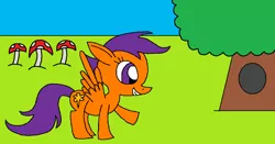 Size: 1200x629 | Tagged: safe, artist:killerbug2357, derpibooru import, scootaloo, 1000 hours in ms paint, ms paint, solo, wrong cutie mark