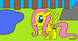 Size: 1204x630 | Tagged: safe, artist:killerbug2357, derpibooru import, fluttershy, 1000 hours in ms paint, ms paint, solo