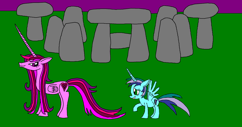 Size: 1024x538 | Tagged: safe, artist:killerbug2357, derpibooru import, oc, oc:angelica, oc:seraphina, unofficial characters only, alicorn, pony, 1000 hours in ms paint, alicorn oc, ms paint, why does op even try?