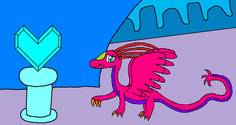 Size: 1024x541 | Tagged: 1000 hours in ms paint, artist:killerbug2357, crystal heart, derpibooru import, dragon, ms paint, safe