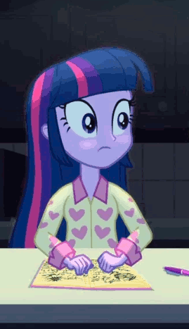 Size: 269x467 | Tagged: safe, artist:klystron2010, derpibooru import, edit, edited screencap, screencap, twilight sparkle, equestria girls, rainbow rocks, animated, barry allen repeatedly crashes into a sparkling toilet, explicit source, jaw drop, open mouth, solo, wat, youtube poop