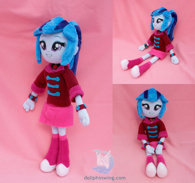 Size: 1024x960 | Tagged: safe, artist:dollphinwing, derpibooru import, sonata dusk, equestria girls, rainbow rocks, clothes, irl, photo, plushie, skirt, solo