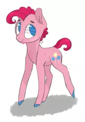 Size: 1001x1433 | Tagged: safe, artist:jellybeanbullet, derpibooru import, pinkie pie, alternate hairstyle, beard, chest hair, male, solo, stallion, trans boy, transgender