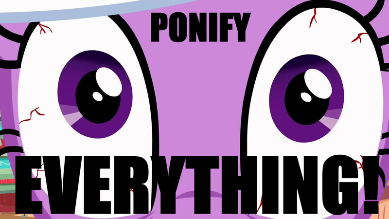 Size: 1280x720 | Tagged: bloodshot eyes, derpibooru import, image macro, meme, monitor everything, ponify everything, safe, screencap, twilight sparkle