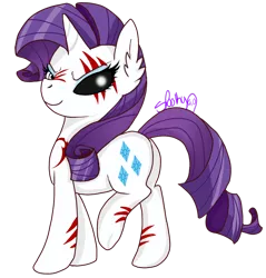 Size: 1024x1072 | Tagged: semi-grimdark, artist:spooky-kitteh, derpibooru import, rarity, pony, unicorn, lil-miss rarity, ear fluff, female, mare, simple background, solo, transparent background