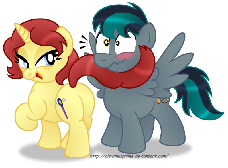 Size: 2000x1475 | Tagged: artist:aleximusprime, blackgryph0n, blushing, couple, derpibooru import, eilemonty, eilexgryph, flirting, oc, oc:blackgryph0n, oc:eilemonty, plot, ponysona, safe, seductive, shipping, simple background, tail seduce, transparent background, unofficial characters only, wingboner