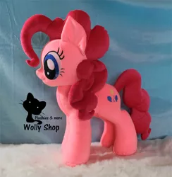 Size: 600x616 | Tagged: artist:wolly, derpibooru import, ebay, irl, photo, pinkie pie, plushie, safe