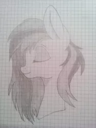 Size: 1920x2560 | Tagged: artist:snowy_sprinkles, derpibooru import, drawing, fanart, graph paper, monochrome, oc, safe, sketch, traditional art, unofficial characters only