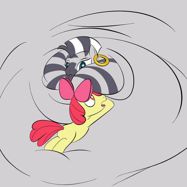 Size: 1500x1500 | Tagged: dead source, source needed, useless source url, questionable, artist:astr0zone, derpibooru import, apple bloom, zecora, earth pony, pony, zebra, blob, blobface, chubby, chubby cheeks, double chin, fat, immobile, impossibly obese, morbidly obese, obese, rolls of fat, triple chin, zecobese