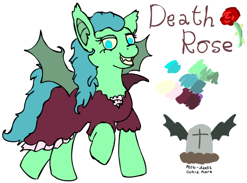 Size: 1405x1043 | Tagged: safe, artist:baratus93, derpibooru import, oc, oc:death rose, unofficial characters only, ghost, cutie mark, gravestone, reference sheet, simple background, transparent background