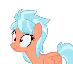 Size: 638x560 | Tagged: safe, artist:berrypunchrules, derpibooru import, frosty orange, ponified, pegasus, pony, equestria girls, friendship games, background human, equestria girls ponified, scrunchy face, simple background, solo, transparent background