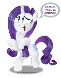 Size: 1024x1308 | Tagged: artist:aleximusprime, derpibooru import, excited, hilarious in hindsight, hype, rarity, rarity tugs her mane, safe, season 3, simple background, transparent background, tugging