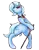 Size: 700x900 | Tagged: safe, artist:scarletsoulspider, derpibooru import, trixie, pony, alicorn amulet, bipedal, glowing eyes, red eyes, simple background, solo, vector