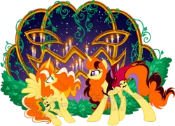 Size: 800x580 | Tagged: safe, artist:sakuyamon, derpibooru import, oc, unofficial characters only, alicorn, pony, alicorn oc, halloween, jack-o-lantern, watermark