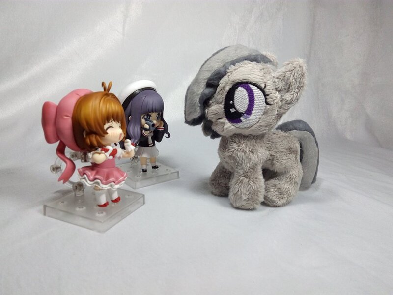 Size: 960x720 | Tagged: artist:dekiigroup, cardcaptor sakura, cute, derpibooru import, irl, marble pie, nendoroid, photo, plushie, safe, sakura kinomoto, tomoyo daidouji