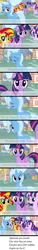 Size: 347x2297 | Tagged: safe, artist:asika-aida, derpibooru import, starlight glimmer, sunset shimmer, trixie, twilight sparkle, equestria girls, comic, counterparts, engrish, magical quartet, twilight's counterparts