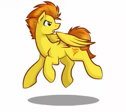 Size: 1125x998 | Tagged: artist:rubywave32, backwards cutie mark, derpibooru import, safe, solo, spitfire