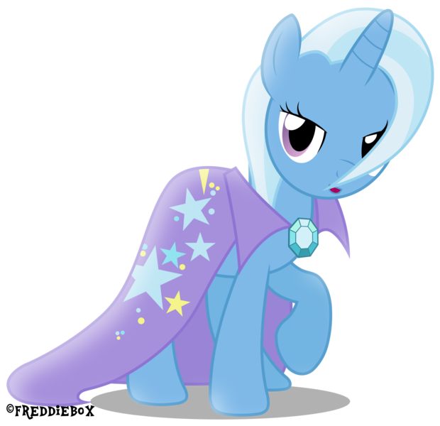 Size: 3102x3000 | Tagged: safe, artist:brony-works, derpibooru import, trixie, pony, unicorn, female, mare, simple background, solo, transparent background, vector