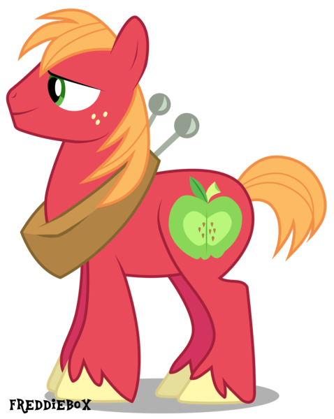 Size: 2392x3000 | Tagged: safe, artist:brony-works, derpibooru import, big macintosh, earth pony, pony, male, stallion