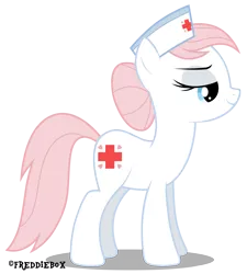 Size: 2698x3000 | Tagged: adoredheart, artist:brony-works, derpibooru import, nurse redheart, safe, simple background, solo, transparent background, vector