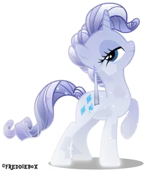 Size: 2538x3000 | Tagged: artist:brony-works, crystallized, crystal rarity, derpibooru import, rarity, safe, simple background, solo, transparent background, vector