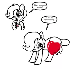 Size: 640x600 | Tagged: artist:ficficponyfic, censored, colt quest, derpibooru import, explicit source, foal abuse, heart, imgur, oc, oc:emerald jewel, story in the source, suggestive, unofficial characters only