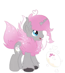Size: 800x900 | Tagged: safe, artist:silverromance, derpibooru import, oc, oc:fluffle puff, unofficial characters only, hybrid, pony, unicorn, interspecies offspring, magical lesbian spawn, offspring, parent:oc:fluffle puff, parent:queen chrysalis, parents:canon x oc, parents:chrysipuff, simple background, solo, transparent background, unshorn fetlocks
