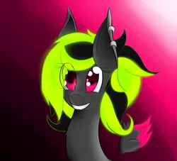 Size: 2750x2500 | Tagged: safe, artist:phoenix crash, derpibooru import, oc, oc:xelectrobeats, unofficial characters only, pegasus, pony, adorkable, cute, dork, glowbutt, o3o, portrait, smiling