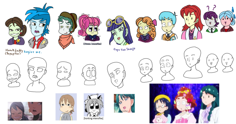 Size: 3960x2088 | Tagged: safe, derpibooru import, blueberry cake, bright idea, carla jr., diwata aino, indigo wreath, nolan north, orange sherbette, scott green, sophisticata, thunderbass, equestria girls, friendship games, aroma, background human, cure flora, cure mermaid, go princess precure, miraculous ladybug, nanase yui, precure, puff, ruby red