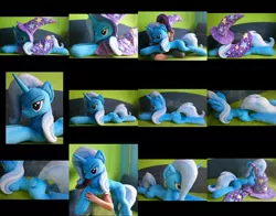 Size: 3376x2652 | Tagged: artist:agatrix, derpibooru import, human, irl, irl human, photo, plushie, safe, trixie