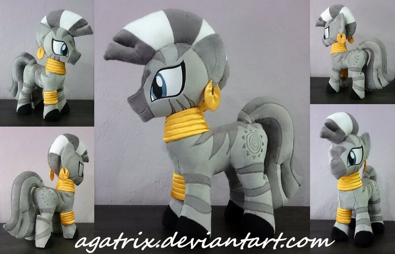 Size: 1280x824 | Tagged: artist:agatrix, derpibooru import, irl, photo, plushie, safe, solo, zebra, zecora