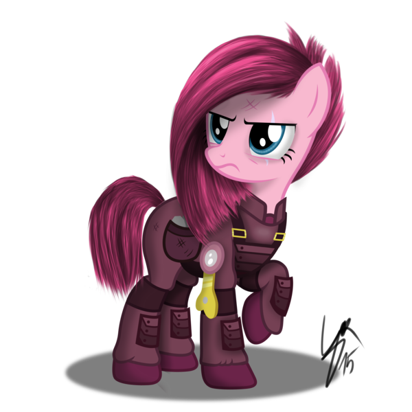 Size: 5000x5000 | Tagged: absurd resolution, alternate timeline, alternate universe, apinkalypse pie, artist:j3rykcz, crystal war timeline, derpibooru import, pinkamena diane pie, pinkie pie, safe, solo, the cutie re-mark, war