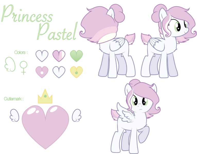 Safe Artist Smallandnaughty Derpibooru Import Oc Oc Princess Pastel Unofficial