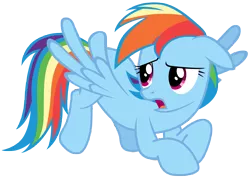 Size: 9800x7000 | Tagged: absurd resolution, artist:tardifice, castle sweet castle, derpibooru import, open mouth, rainbow dash, safe, simple background, solo, transparent background, vector