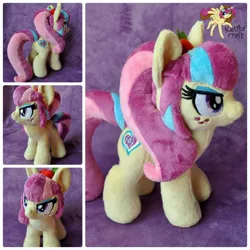 Size: 1024x1024 | Tagged: safe, artist:ketika, derpibooru import, sour sweet, ponified, equestria girls, friendship games, equestria girls ponified, irl, photo, plushie, solo