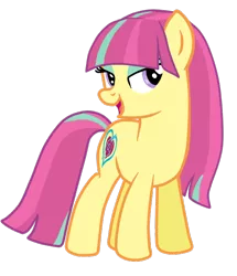 Size: 578x673 | Tagged: safe, artist:hannaspeert123, derpibooru import, sour sweet, ponified, equestria girls, friendship games, bedroom eyes, crystal prep shadowbolts, equestria girls ponified, simple background, solo, transparent background, vector