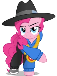 Size: 6000x8000 | Tagged: absurd resolution, artist:caliazian, derpibooru import, pinkie pie, rapper pie, safe, simple background, solo, transparent background, vector