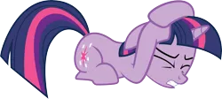 Size: 8281x3716 | Tagged: artist:the-mad-shipwright, derpibooru import, safe, simple background, solo, the ticket master, transparent background, twilight sparkle, vector