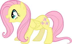 Size: 7658x4708 | Tagged: absurd resolution, artist:the-mad-shipwright, derpibooru import, fluttershy, friendship is magic, safe, simple background, solo, transparent background, vector