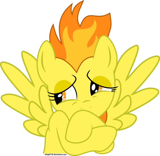 Size: 5524x5388 | Tagged: absurd resolution, artist:adog0718, bashful, cutefire, derpibooru import, safe, simple background, solo, spitfire, transparent background, vector