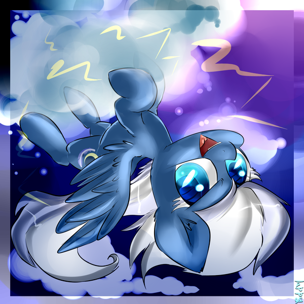 Size: 1400x1400 | Tagged: artist:flappy27, backwards cutie mark, cute, derpibooru import, glideabetes, night glider, safe, solo, upside down