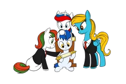 Size: 1500x1000 | Tagged: artist:vistamage, belarus, derpibooru import, foal, kazakhstan, nation ponies, ponified, russia, safe, scroll