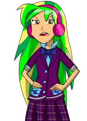 Size: 759x1053 | Tagged: safe, artist:ninjawoodpeckers91, derpibooru import, lemon zest, equestria girls, friendship games, humanized, simple background, solo, transparent background, vector