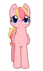 Size: 272x447 | Tagged: safe, artist:cloureed, derpibooru import, oc, unofficial characters only, doodle, looking at you, simple background, solo, transparent background