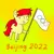 Size: 800x800 | Tagged: safe, artist:hetalianderpy, derpibooru import, oc, ponified, unofficial characters only, 2022, beijing, beijing 2022, china, flag, flag pole, image, nation ponies, olympic games, olympic rings, olympic winter games, olympics, png, solo, winter olympic games, winter olympics