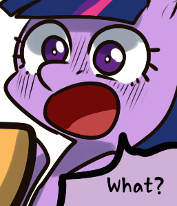 Size: 257x298 | Tagged: applejack, artist:norang94, cropped, derpibooru import, edit, exploitable meme, faic, meme, one word, purple smart, reaction image, safe, shocked, surprised, twilight sparkle, wat, wide eyes